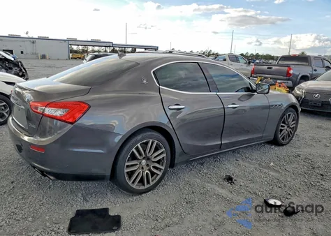 2015 Maserati Ghibli из США, поврежденный, VIN ZAM57XSA9F1134858